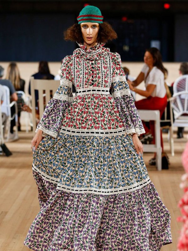 马克雅各布斯休闲装2022秋冬季拼色连衣裙