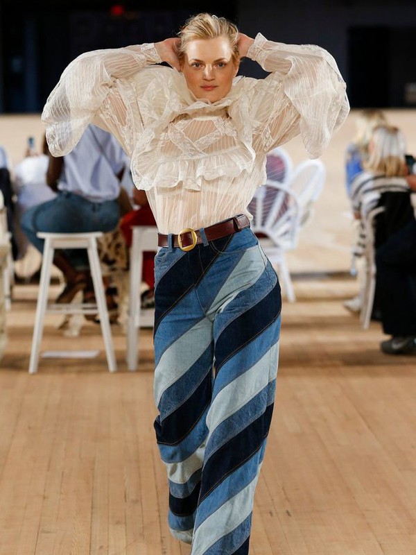 马克雅各布斯休闲装2022秋冬季白色蕾丝衫