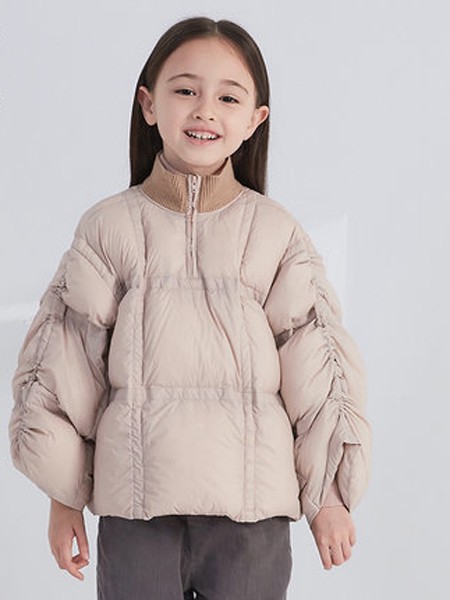 Topkidz2021秋冬季米色棉服