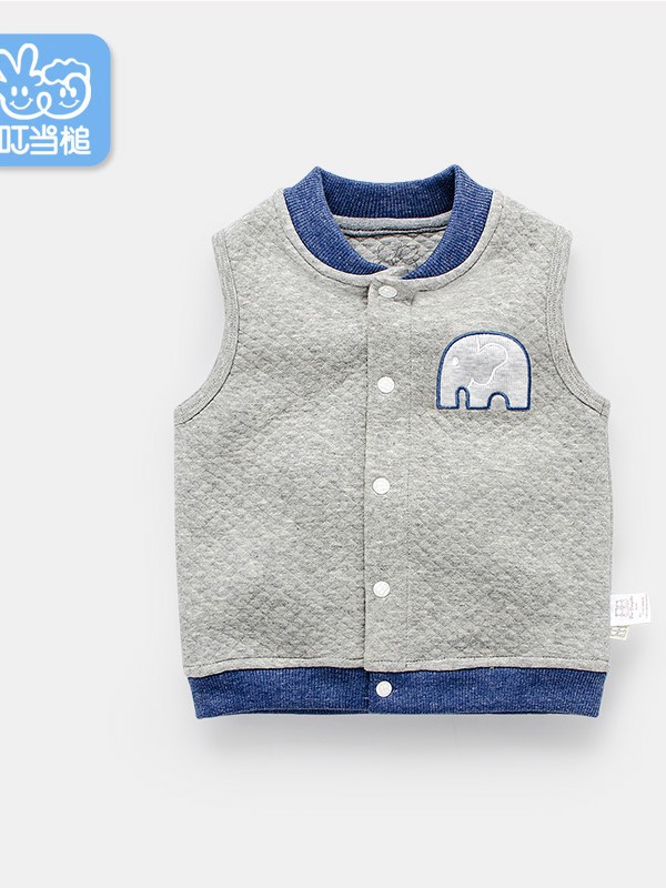 叮当槌2022春夏季灰色背心