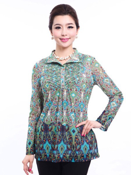 竹语声女装2021秋冬季灰色外套