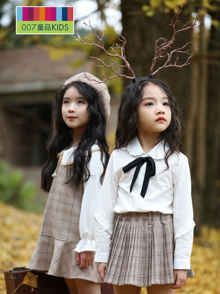 童品2021秋冬季白色衬衫