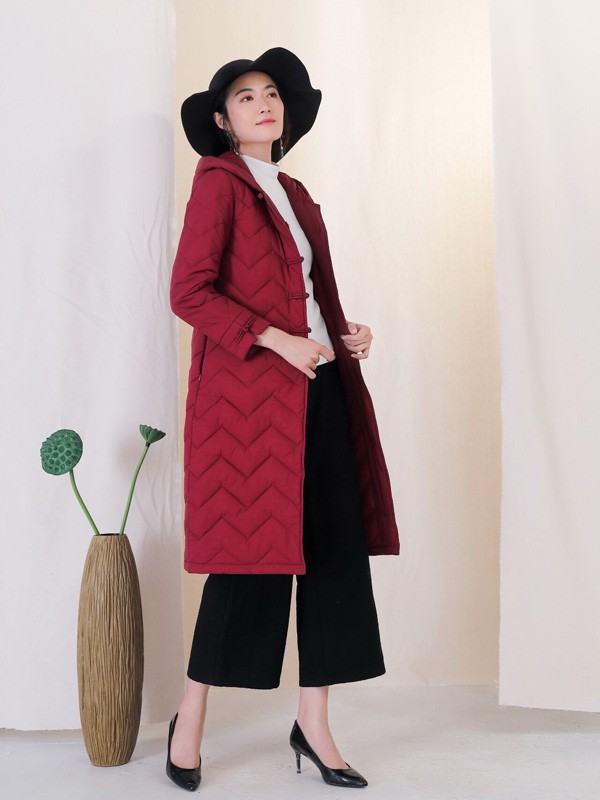 千唐绣女装2021秋冬季黑色阔腿裤