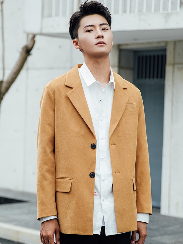 卡邦易男装2022秋冬季白色衬衫