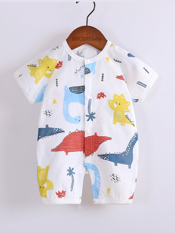 心适BB2022春夏季白色连体衣