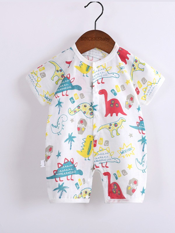 心适BB2022春夏季白色连体衣