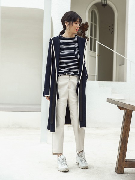 娇鼎2022春夏季白色长裤