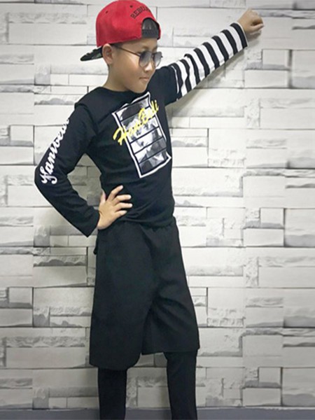 哈妮贝迪2022春夏季黑色T恤