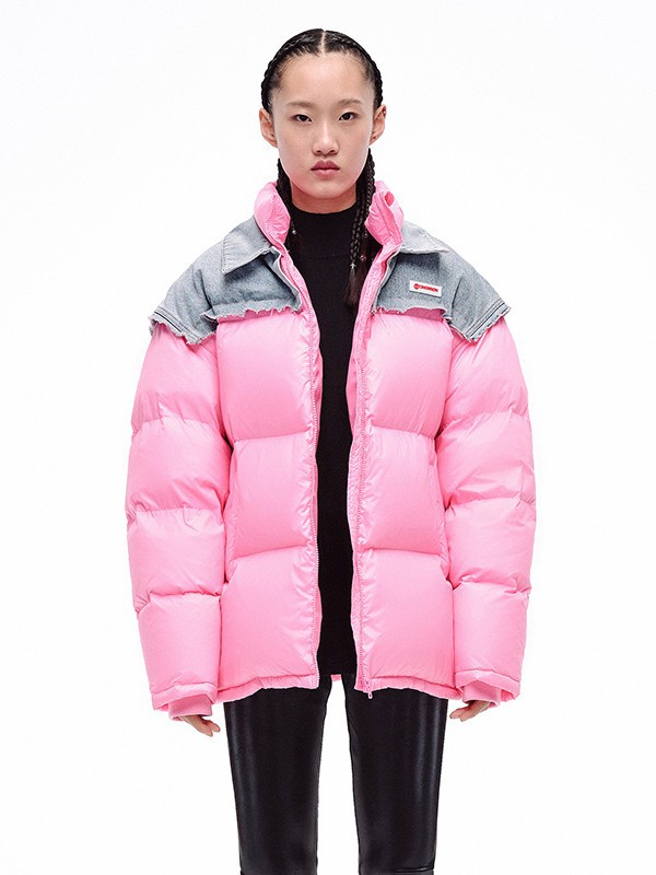 SUNTLAB2021秋冬季粉色棉服