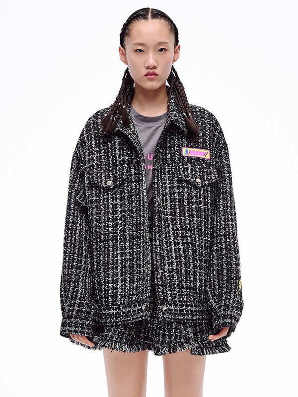 SUNTLAB2021秋冬季黑色外套