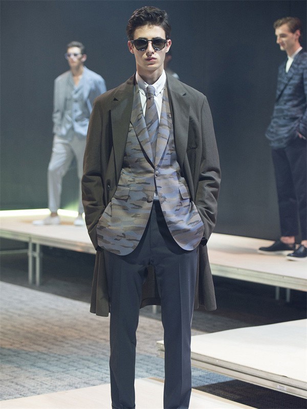 裁圣男装2021秋冬季黑色长裤