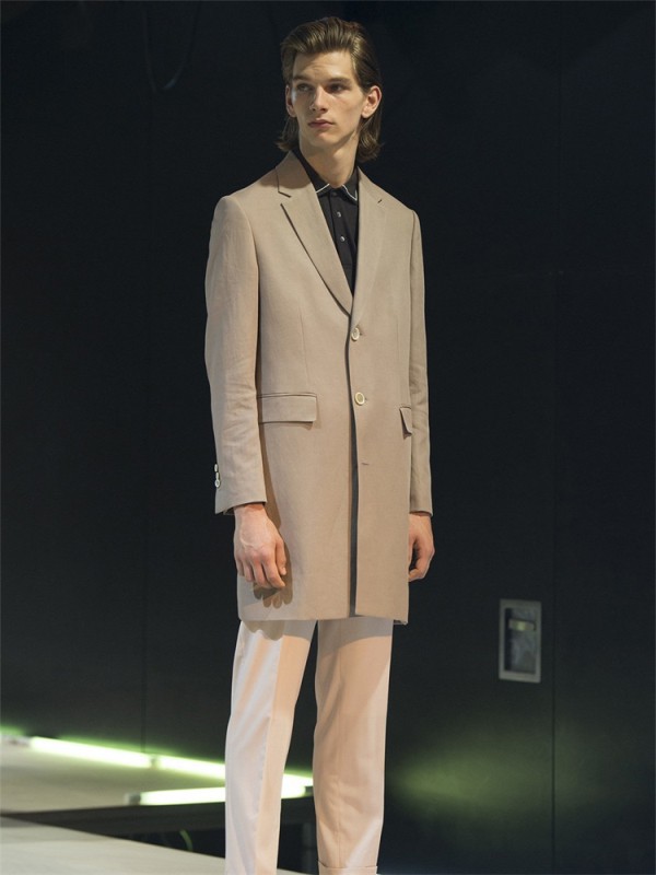 裁圣男装2021秋冬季卡其色大衣