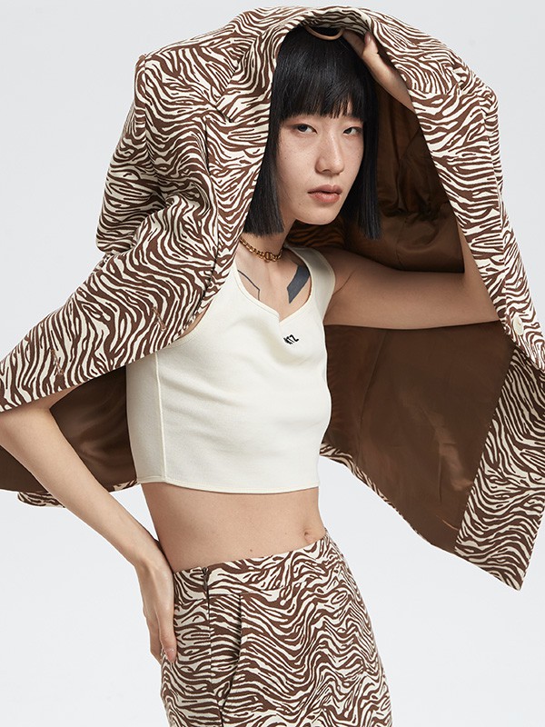 1CM女装2022春夏季白色背心