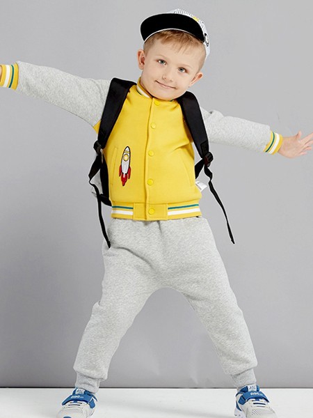 淘淘博士童装2022秋冬季灰色长裤