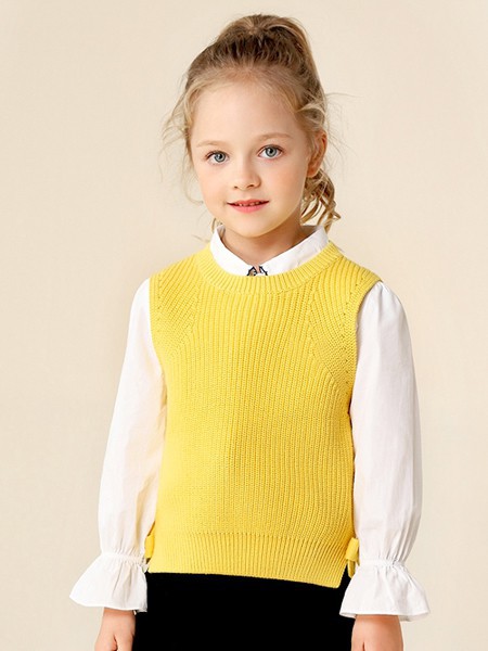 淘淘博士童装2022秋冬季白色衬衫