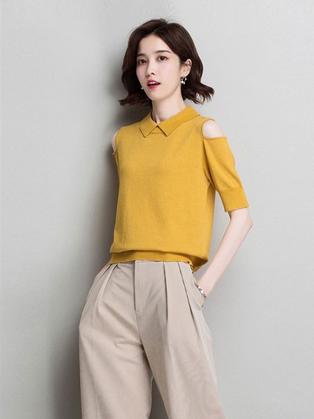 新一檬女装2022春夏季米色短裤