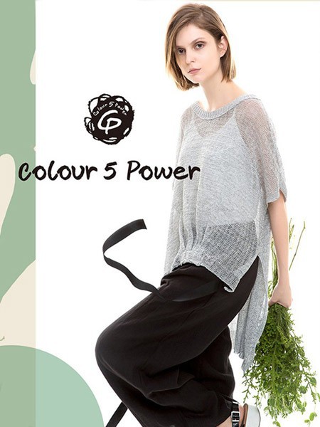 五色能量2022春夏季黑色长裙