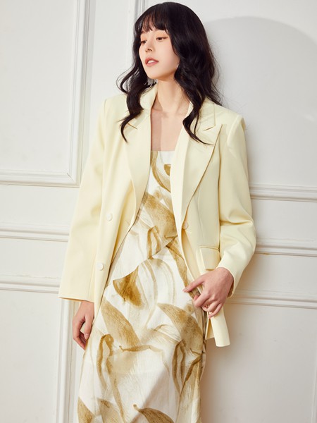 Abun2022春夏季白色吊带裙