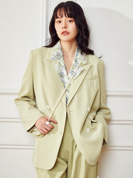 Abun2022春夏季绿色西装