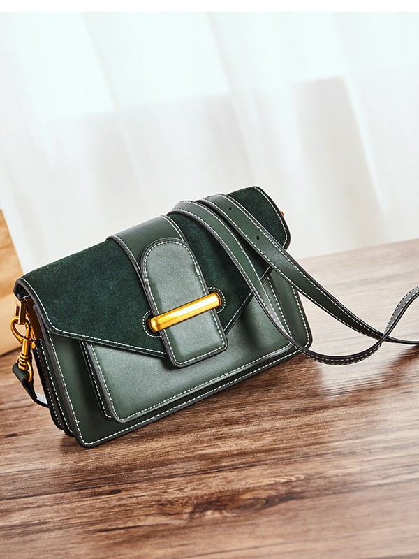 那沃2022绿色单肩包