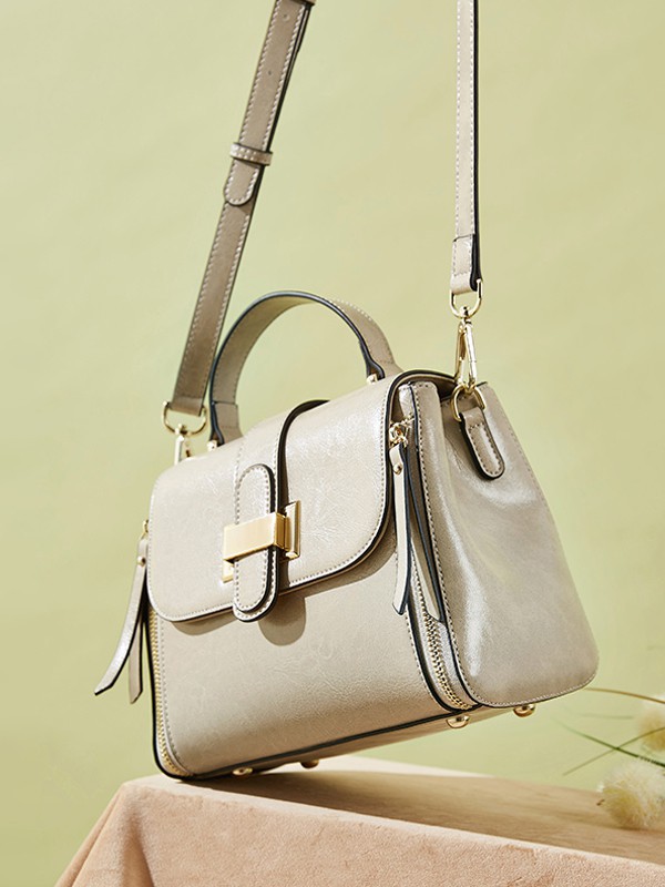 那沃2022女士白色贝壳包