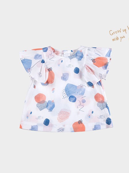 米乐熊2022春夏季白色T恤