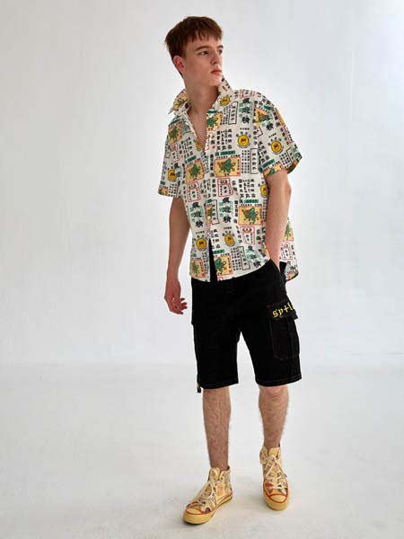 SY+2022春夏季白色衬衫