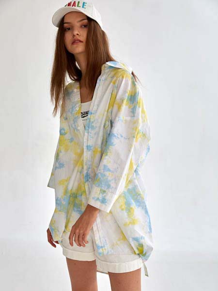 SY+2022春夏季白色短裤