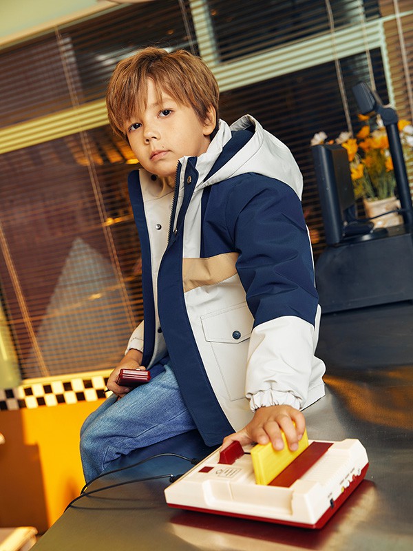 水孩儿2022秋冬季藏蓝色长裤