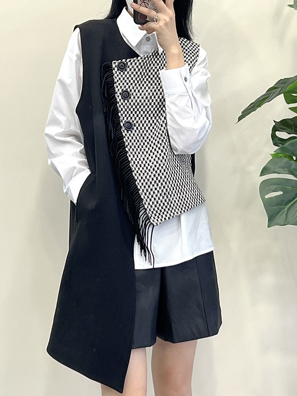 赫本家2022春夏季白色衬衫