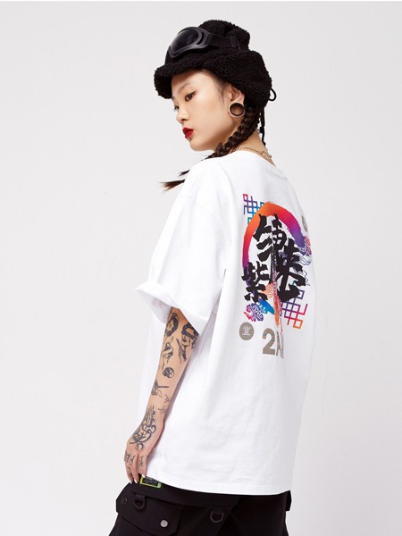 2AM男装2022春夏季白色T恤