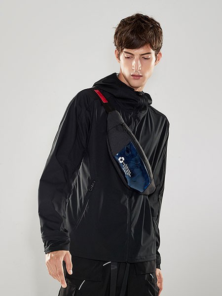 INSHINING男装2022秋冬季黑色运动装
