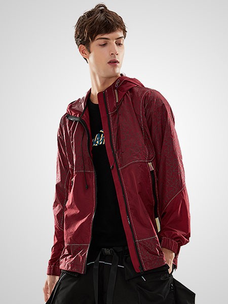 INSHINING男装2022秋冬季黑色T恤