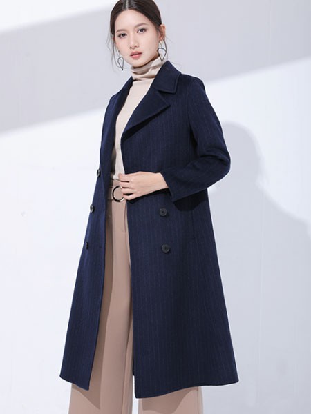 Candy&Ryan女装2022秋冬季黑色大衣