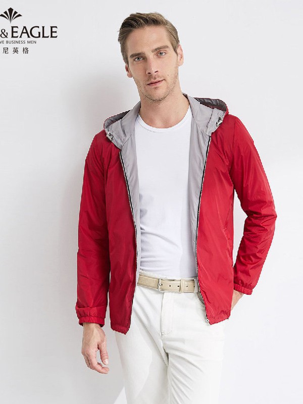 柏尼英格男装2022春夏季白色T恤