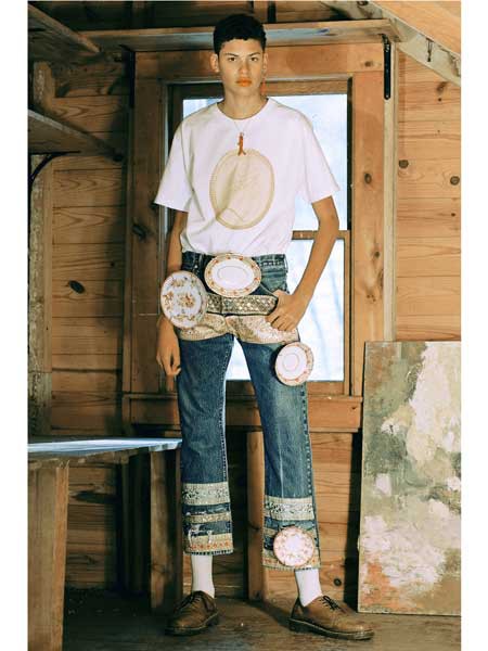 Linder休闲装2022春夏季白色T恤