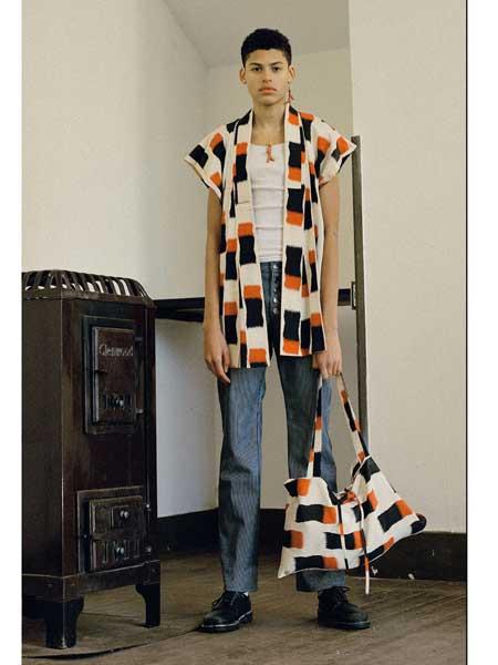 Linder休闲装2022春夏季藏蓝色长裤