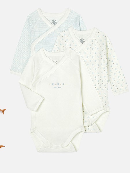 小帆船2022春夏季白色连体衣