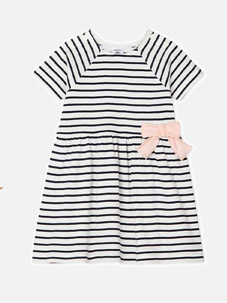 小帆船2022春夏季白色连衣裙