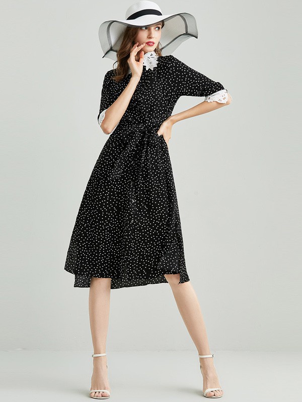 D2M2022春夏季黑色连衣裙