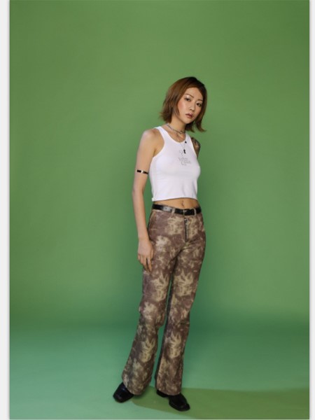 WhyNotUs女装2022春夏季白色背心