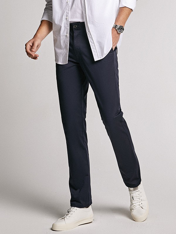 谱拉歌世男装2022春夏季黑色西装裤