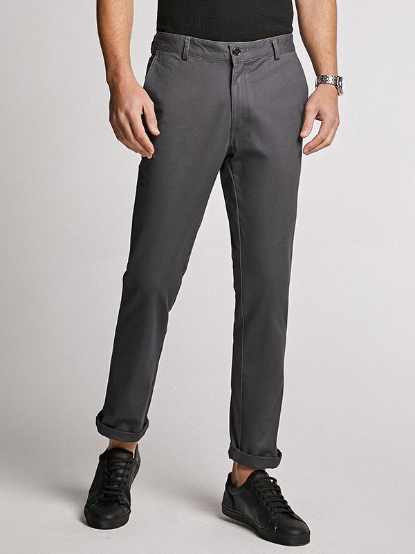 谱拉歌世男装2022春夏季黑色长裤