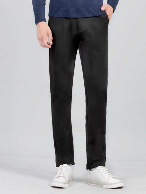 谱拉歌世男装2022春夏季黑色长裤