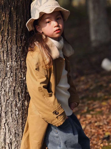 吾名堂童装2022秋冬季白色毛衣