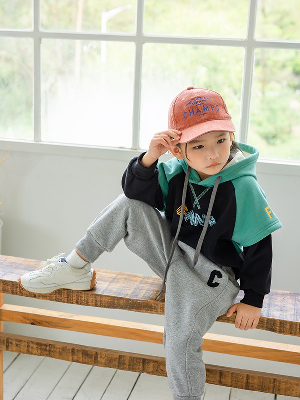 田田小象2022秋冬季灰色长裤