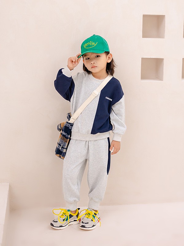 KISSABC2022秋冬季灰色长裤