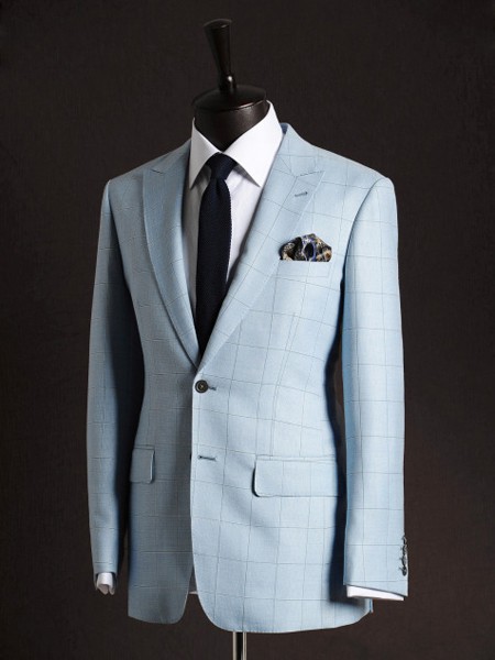 ​皇家绅士男装2022秋冬季蓝色西装