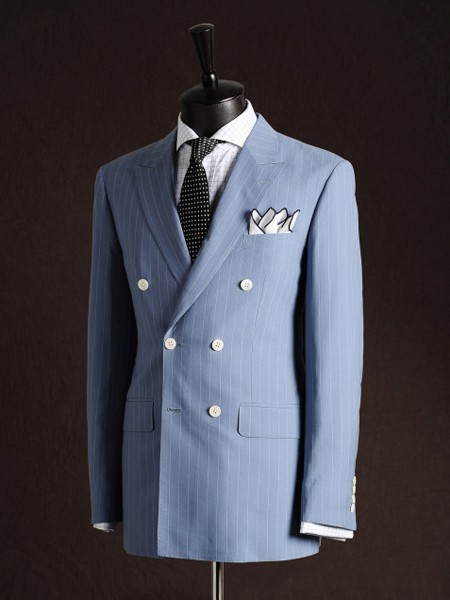 ​皇家绅士男装2022秋冬季蓝色西装