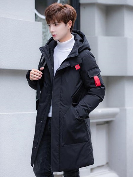 禹宾男装2022秋冬季白色针织衫